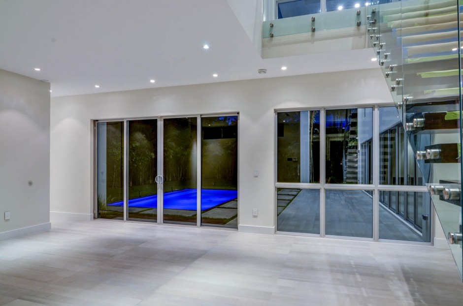 6 - Living Room Twilight